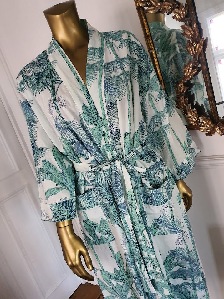 Honolulu Kimono by LBK Deluxe ~ Blue