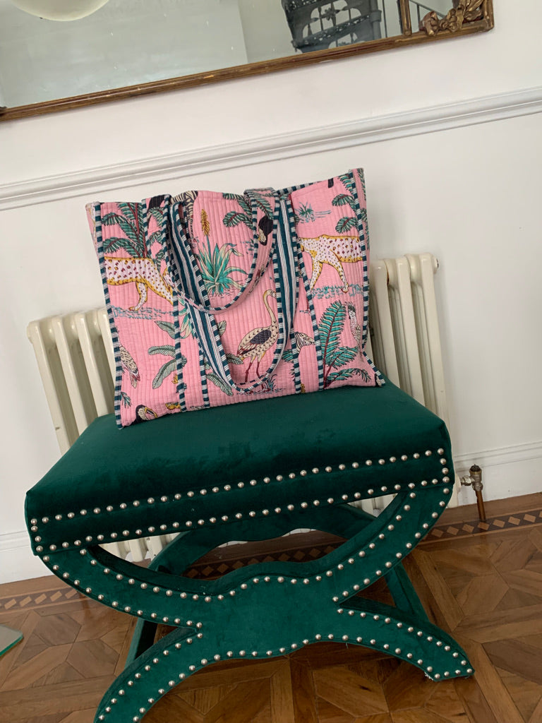 Jazzy Jungle Tote Bag