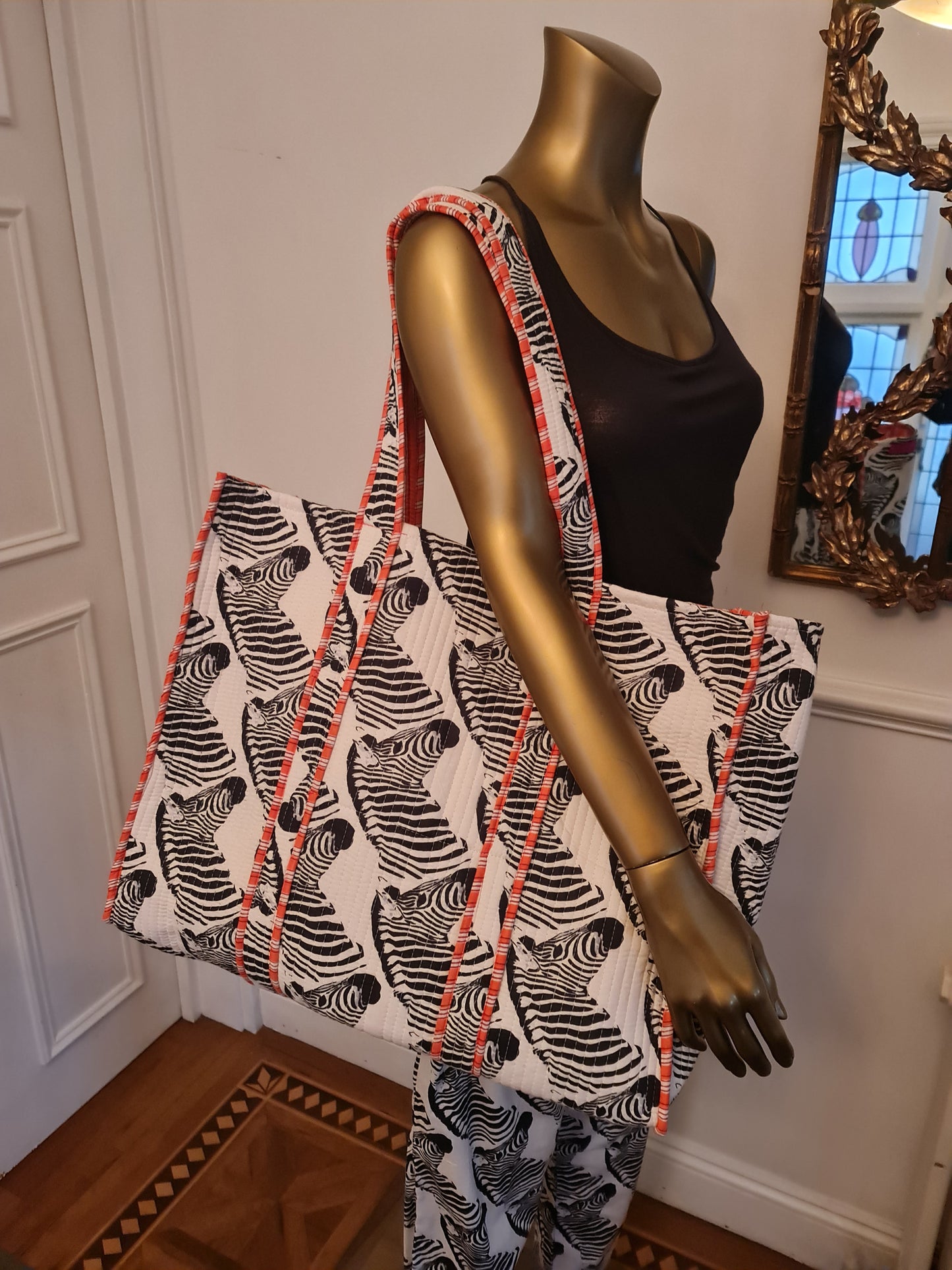 Zebra Tote