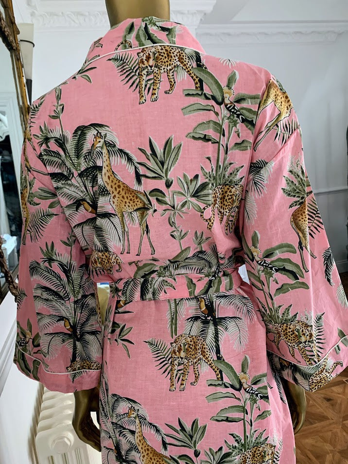 Jungle love Kimono ~ Strawberry