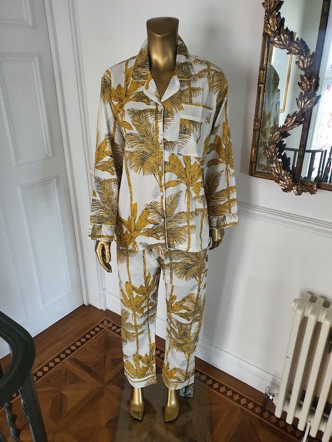 Honolulu Pyjama set ~ Gold